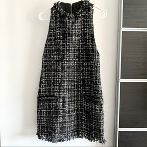 Zara tweed dress XS